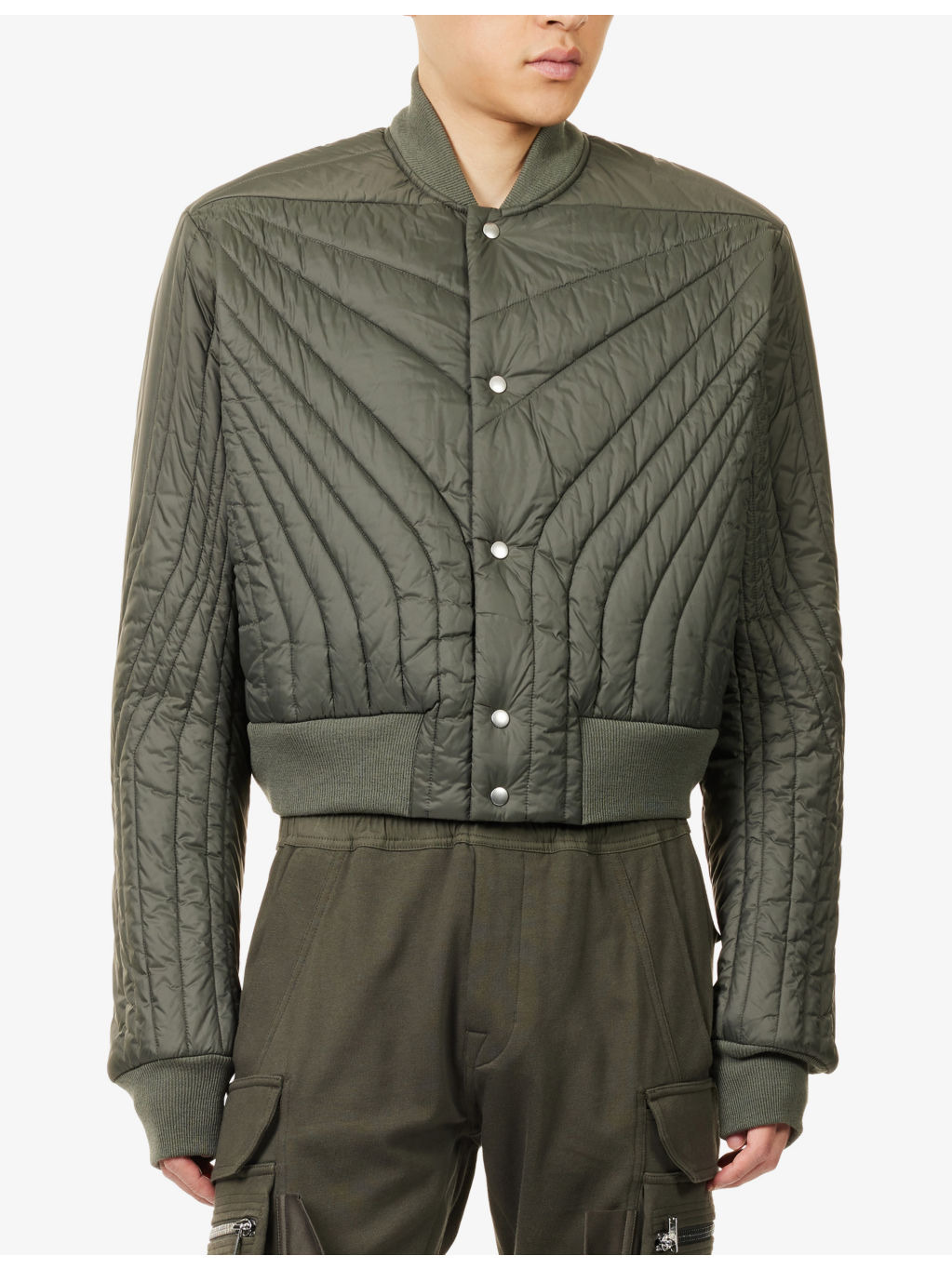 Quilted Flight Shell Bomber - 3