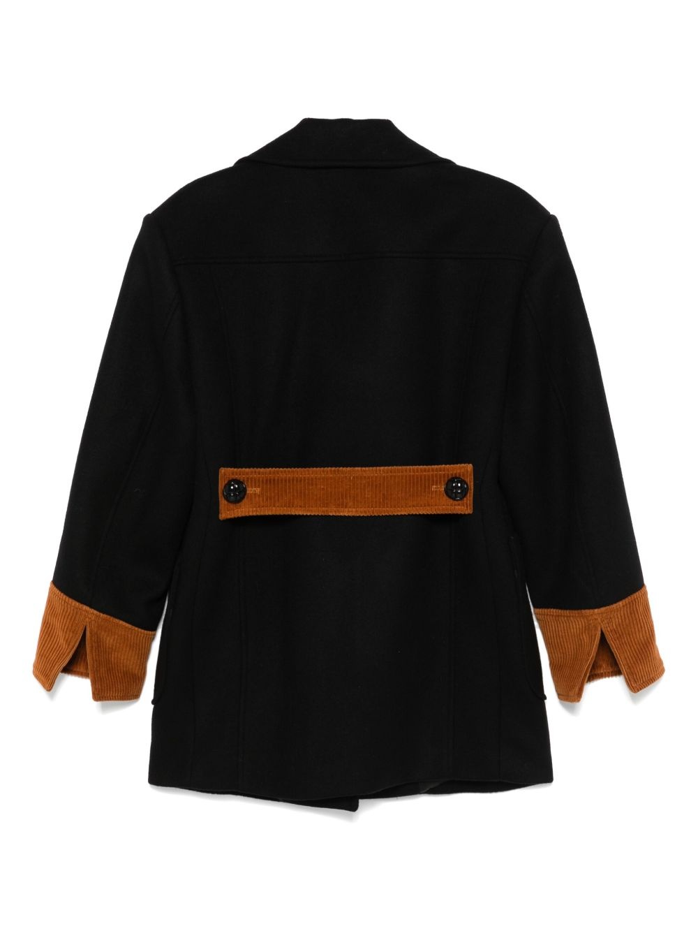 double-breasted coat - 2