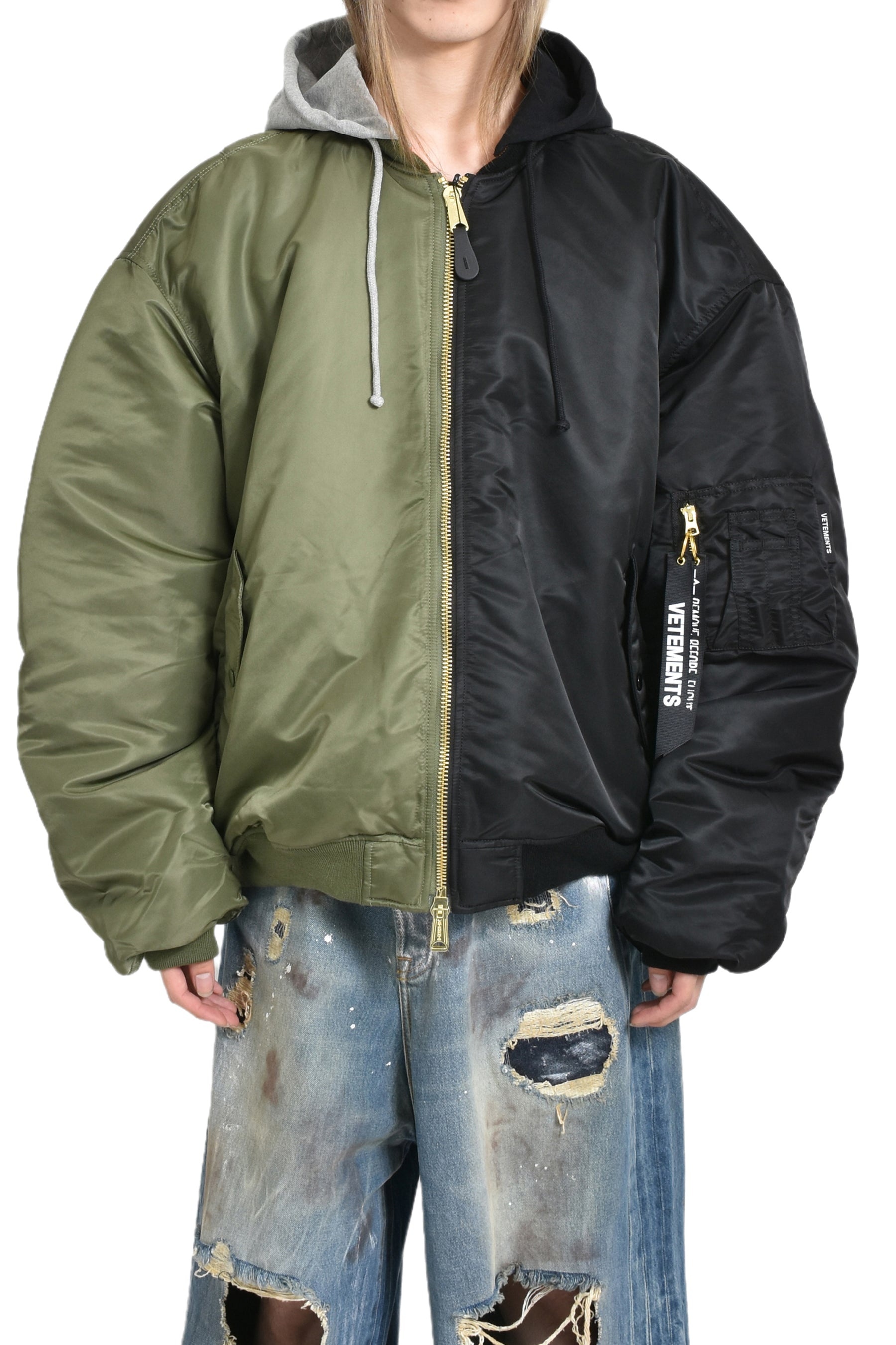 vetements 21AW bomber jacket size xs 極美品 vetements 21AW bomber jacket size xs 極美品 VETEMENTS Cut-Up