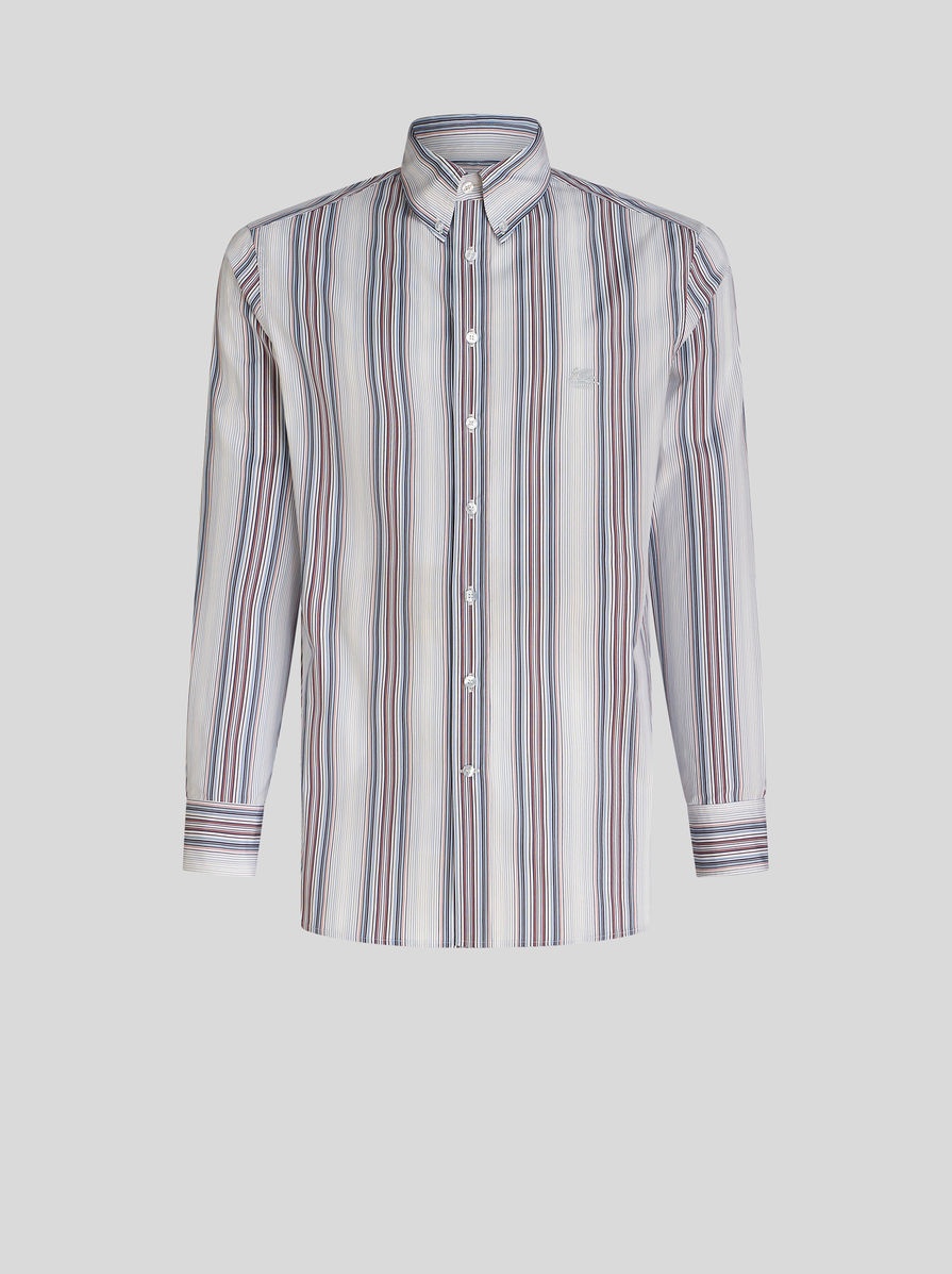 STRIPED COTTON SHIRT - 1