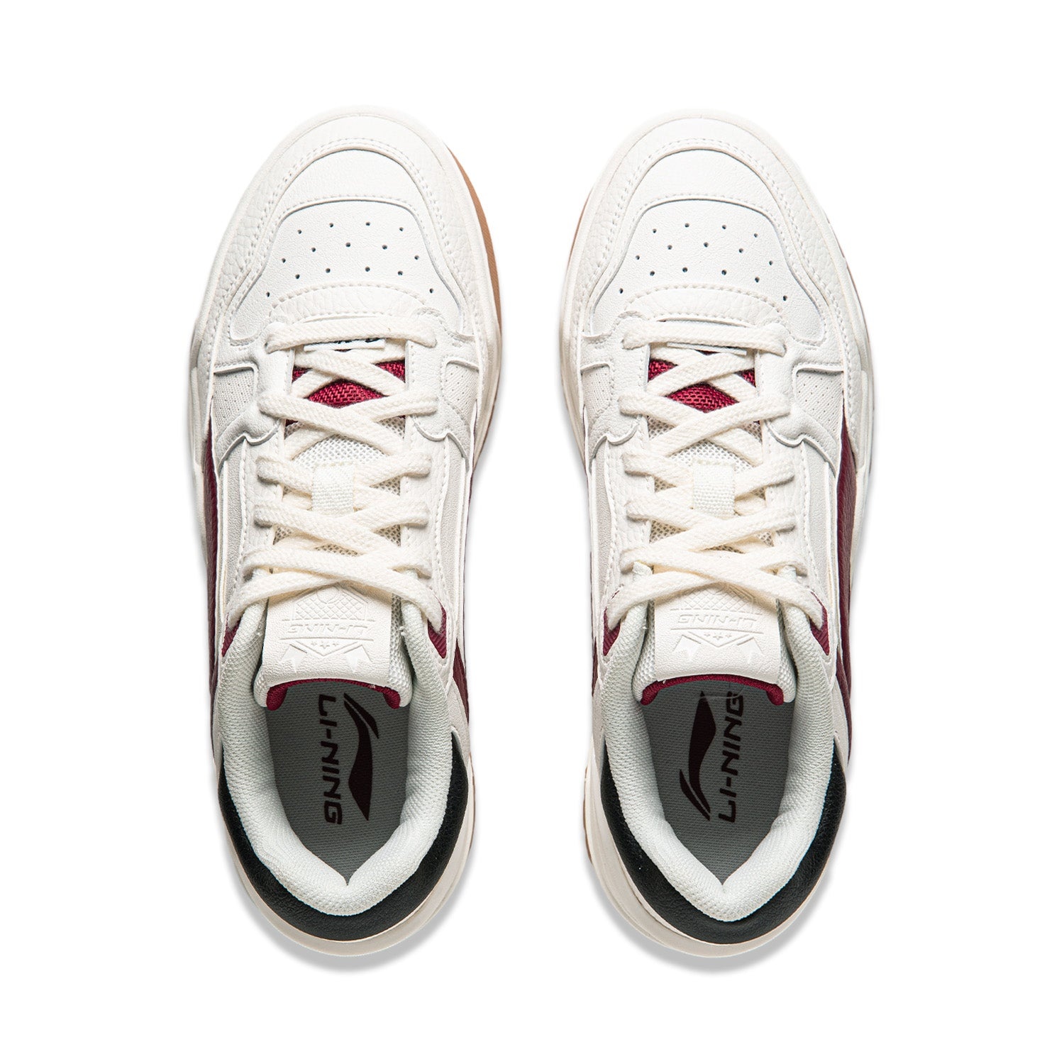 (WMNS) Li-Ning Moon White 2.0 'White Red Gum' AGCU276-1 - 4