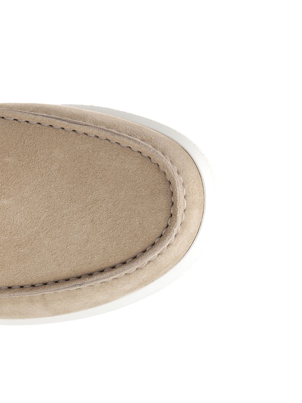 O Lace-Up Shoes Beige - 4