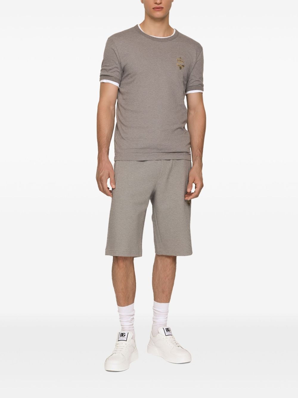 cotton-blend shorts - 2