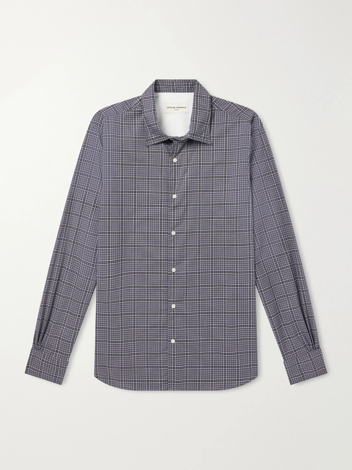 Giacomo Checked Cotton Shirt - 1
