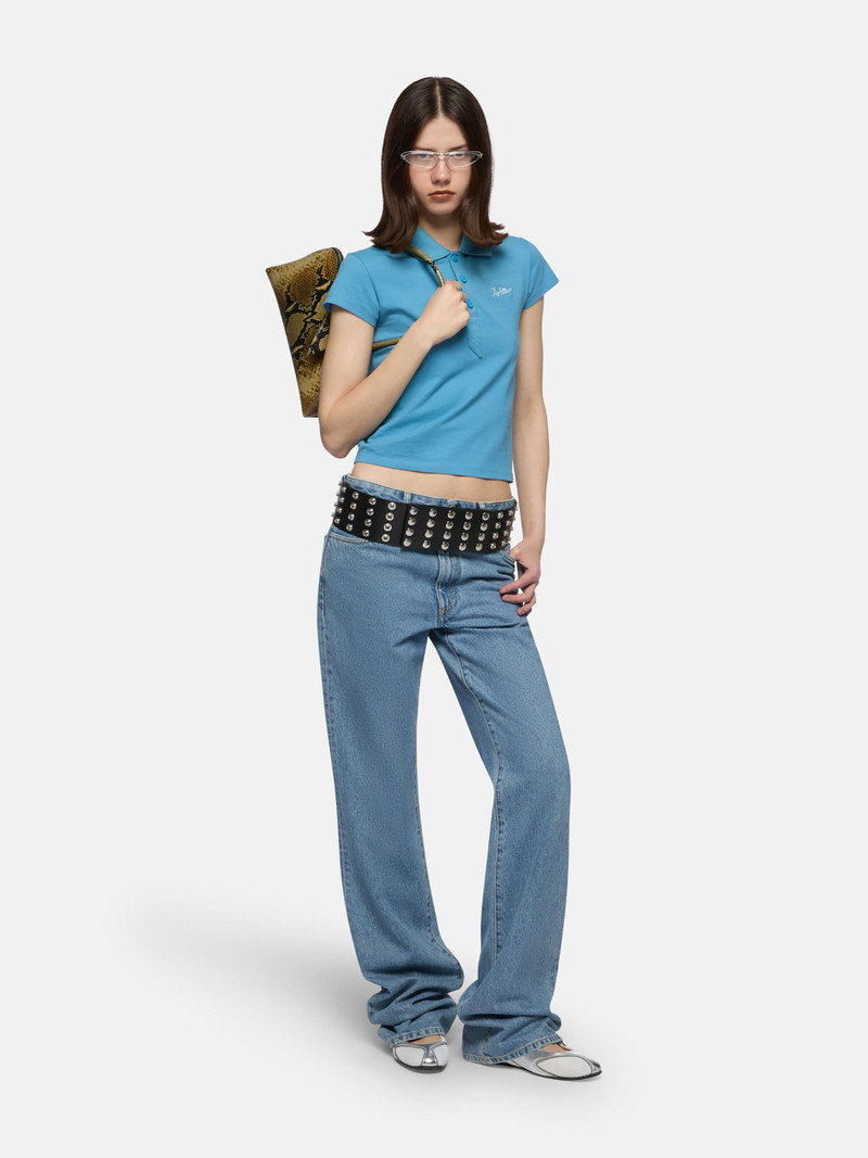 THE ATTICO BLUE T-SHIRT outlook