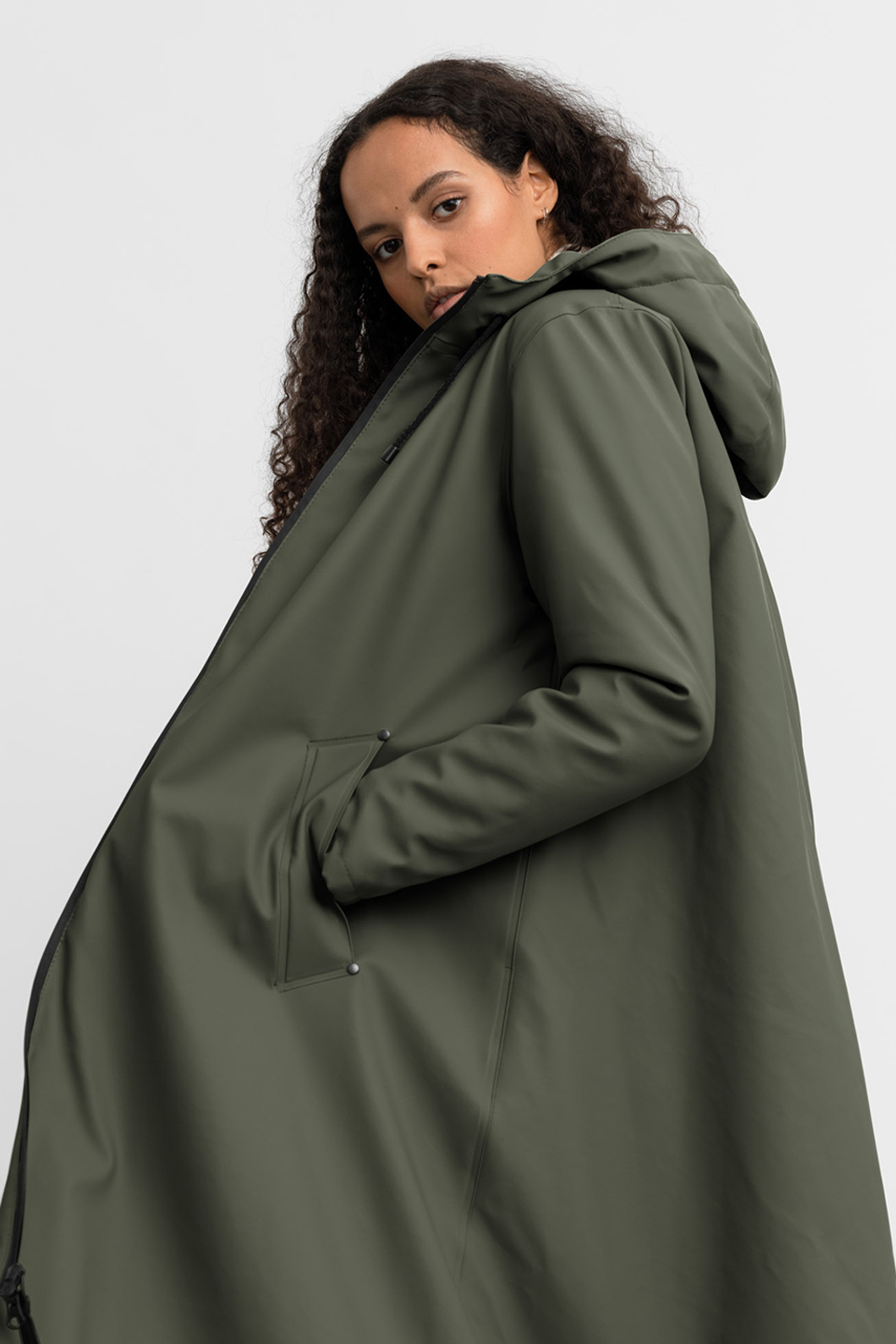 Mosebacke Long Winter Khaki Green - 9