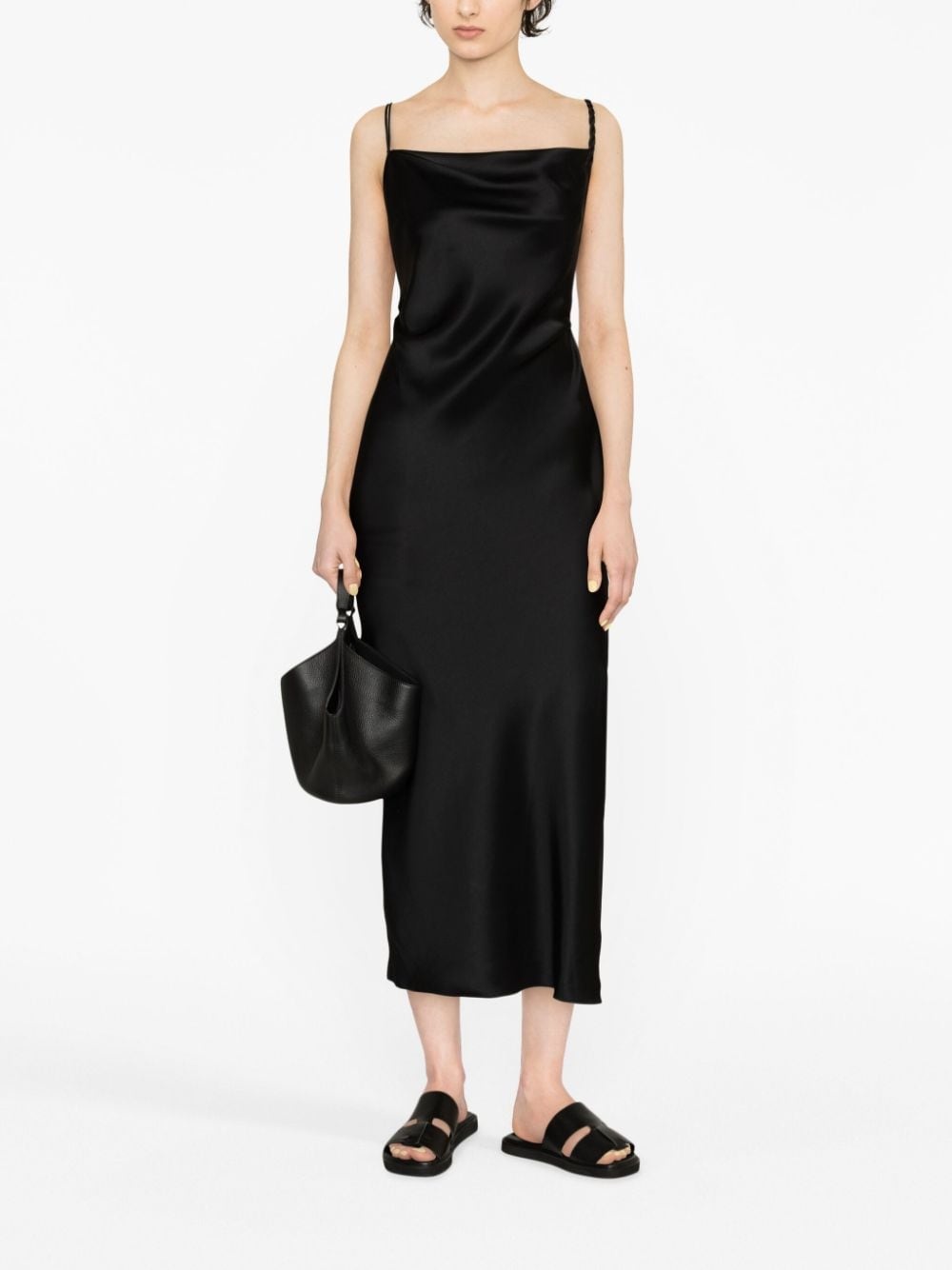 Fiore satin midi dress - 2