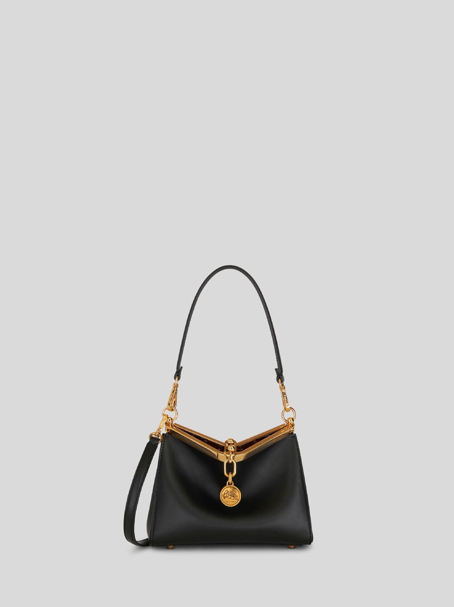 Etro - Leather Shoulder Bag Black - Onesize