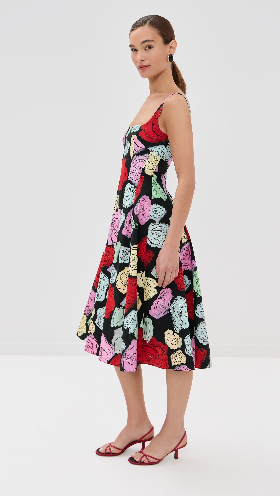 Poplin Balloon Dress - 3
