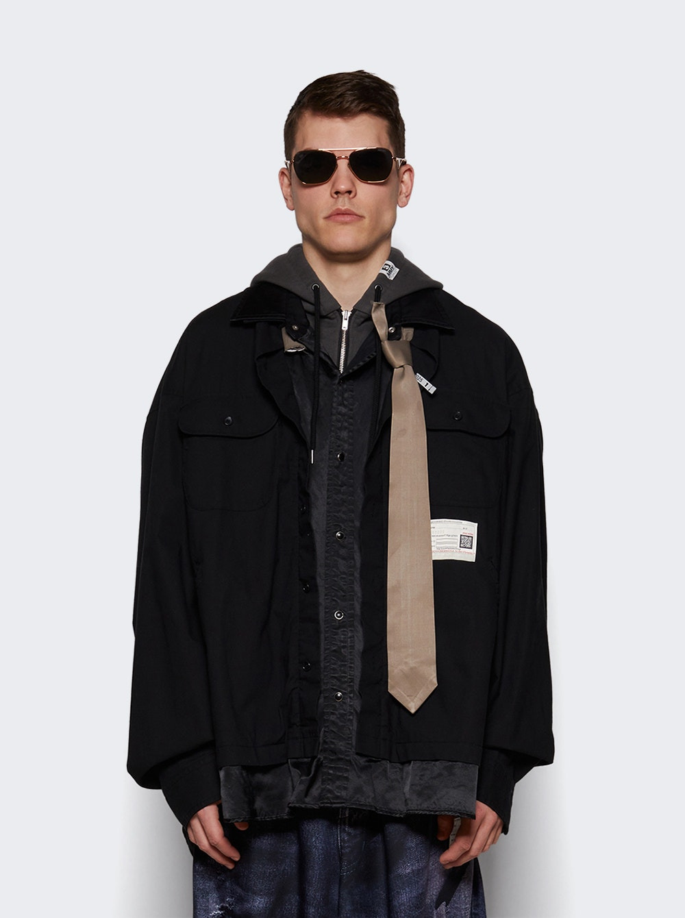 Triple Layered Shirts Black - 2