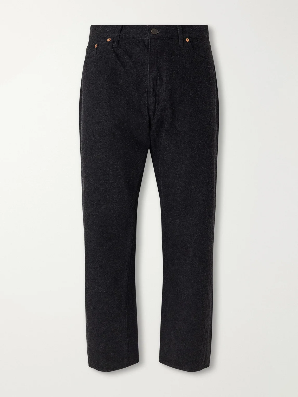 Straight-Leg Selvedge Jeans - 1
