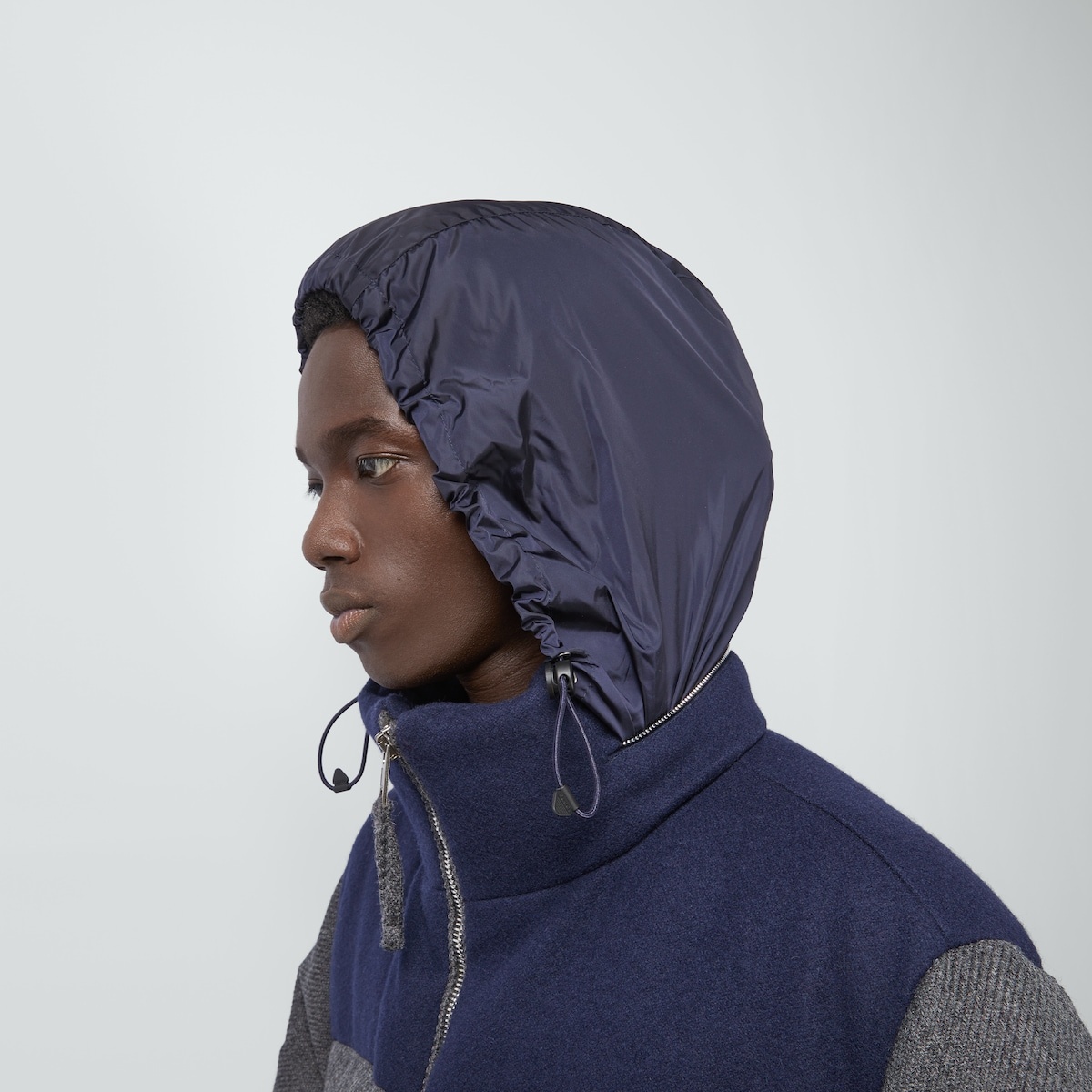 Wool down jacket with Web - 3