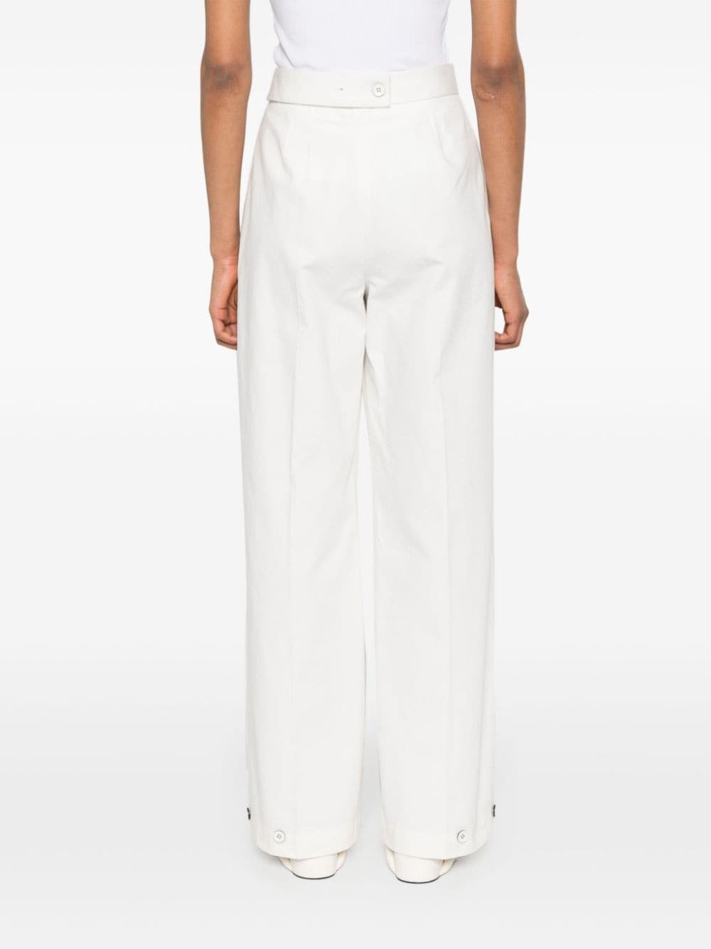 straight-leg trousers - 4