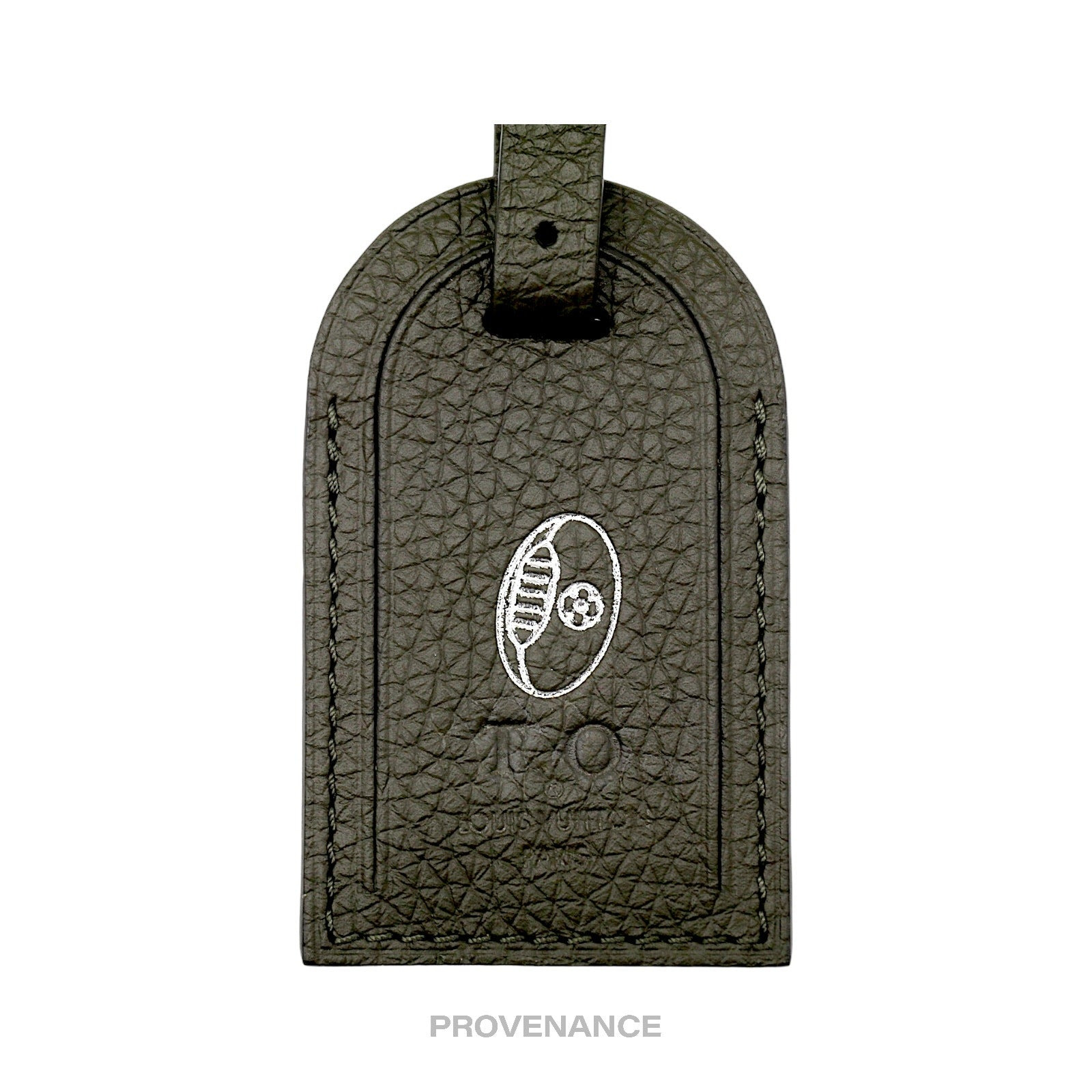Louis Vuitton Luggage Tag - Olive Green Taurillon Leather - 5