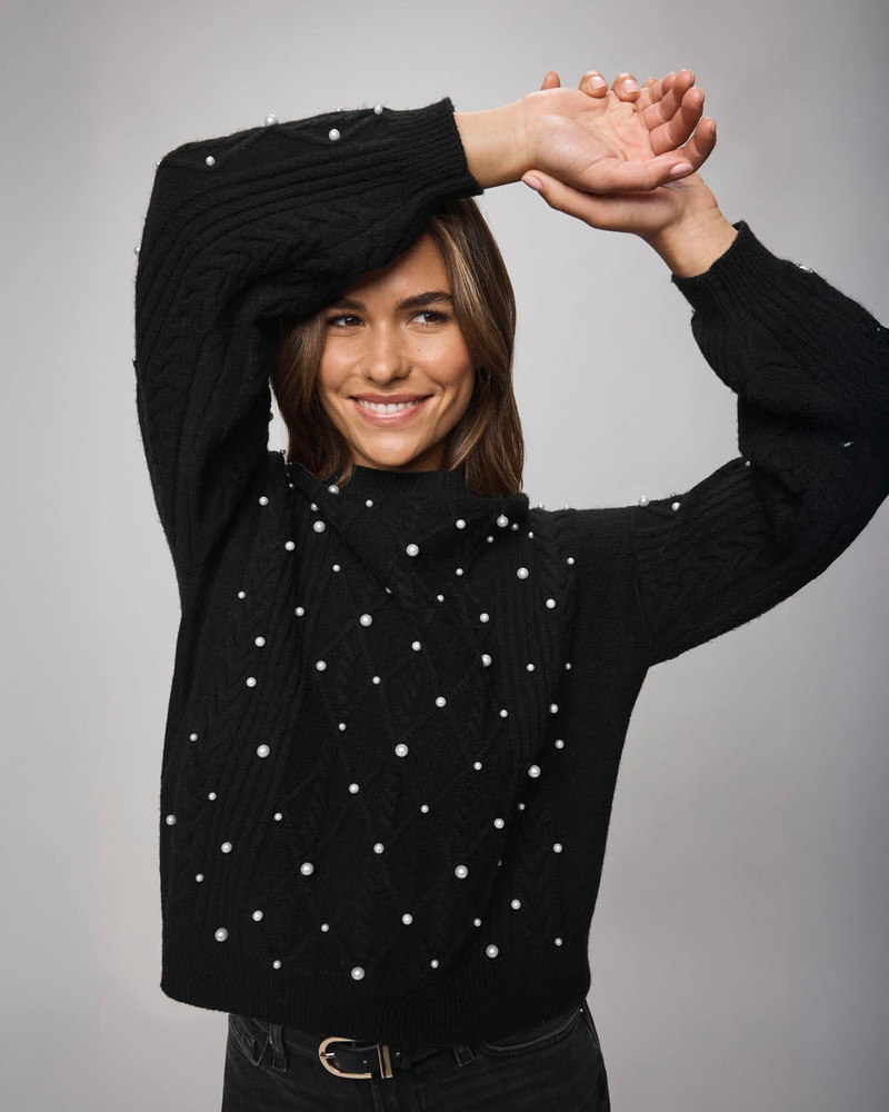 Splendid Demi Pearl Sweater outlook