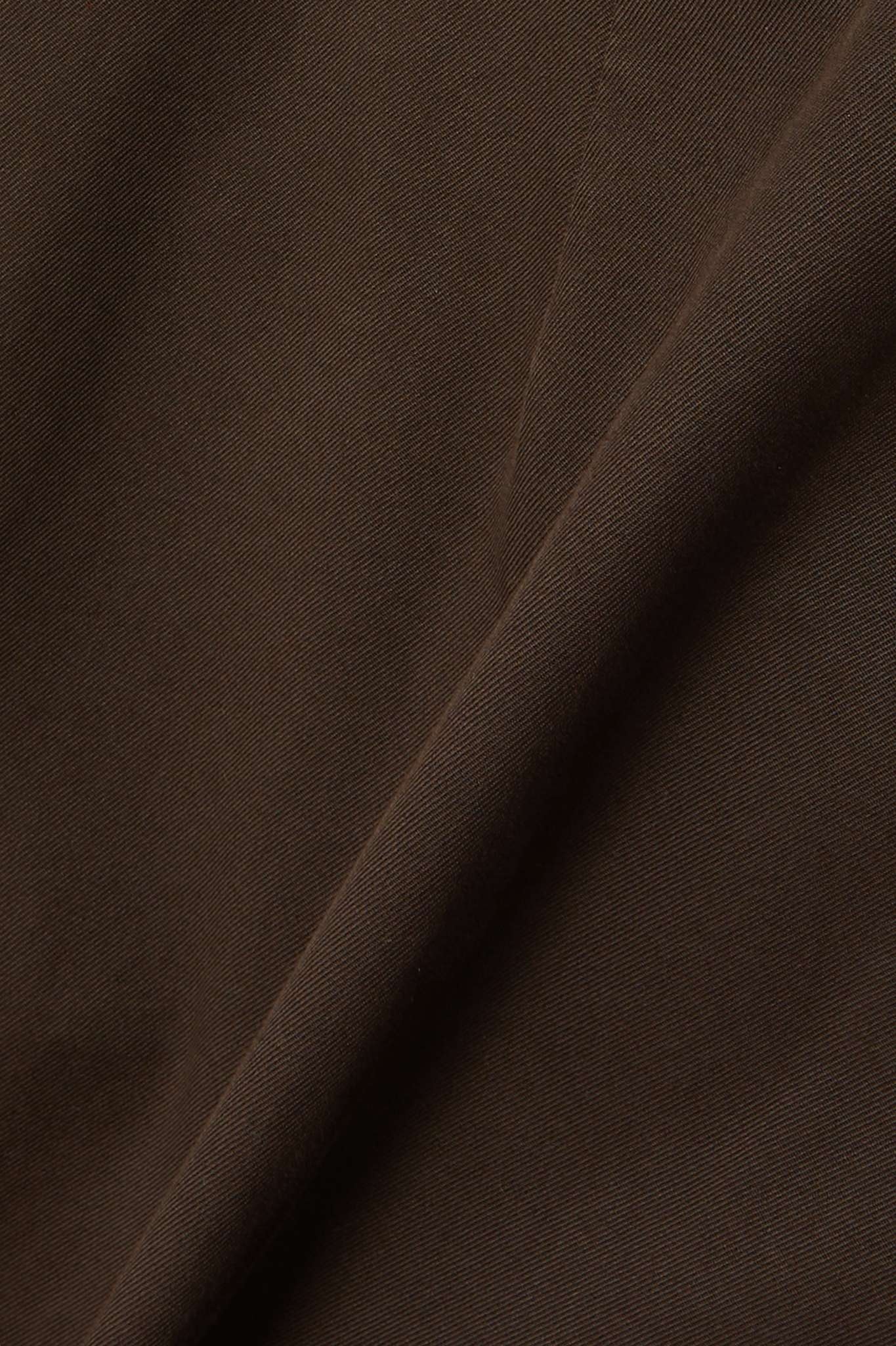 Cotton-twill straight-leg pants - 5
