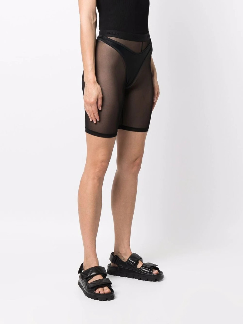 Sylvia sheer combo shorts 3