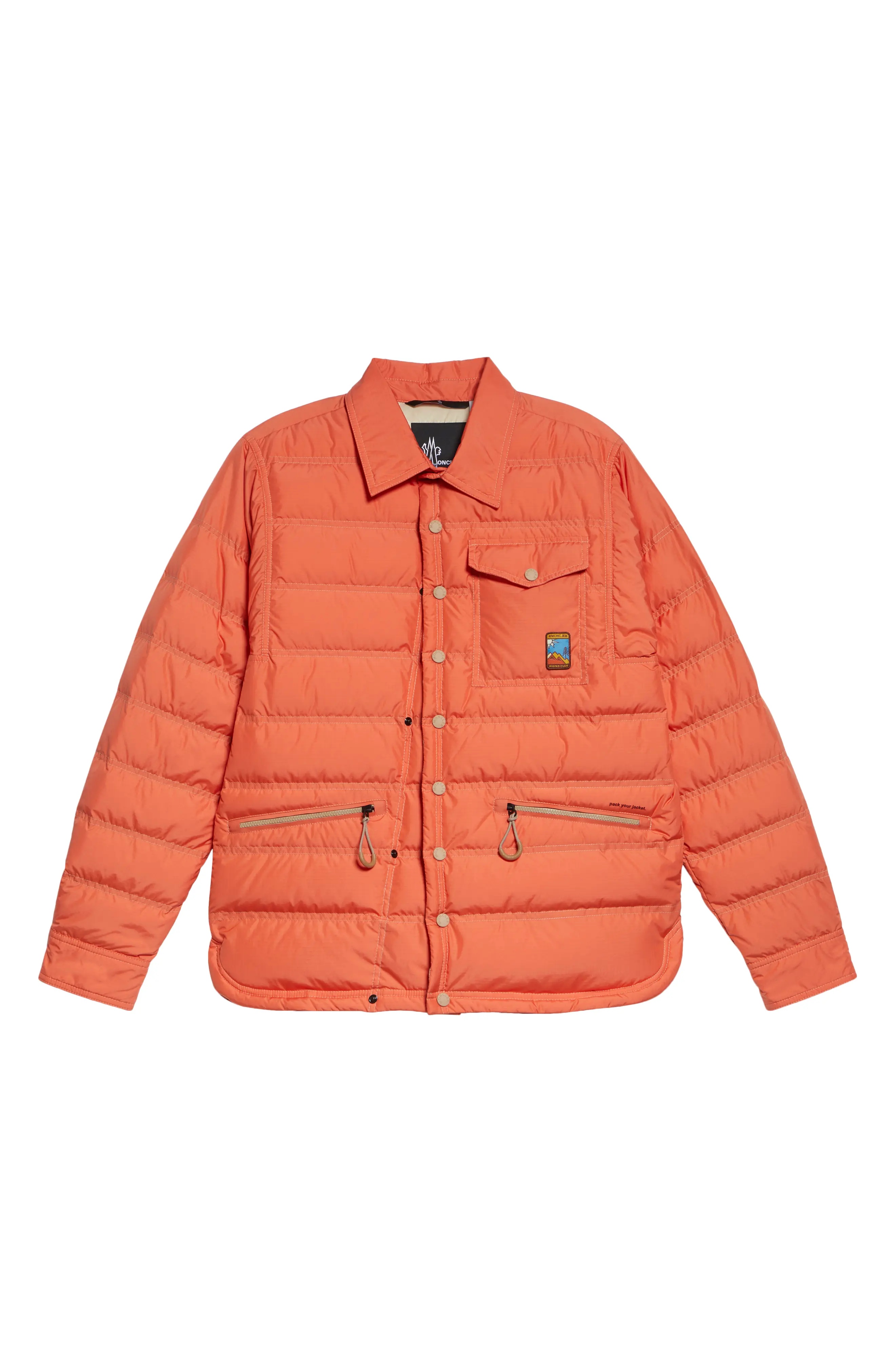 Lavachey Quilted Down Shirt Jacket - 7