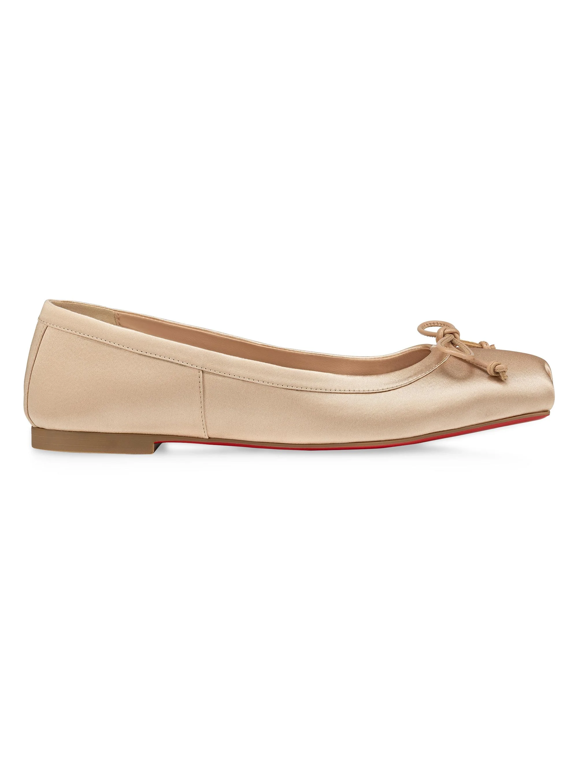 Women's Mamadrague Satin Ballerina Flats - Blush - 1