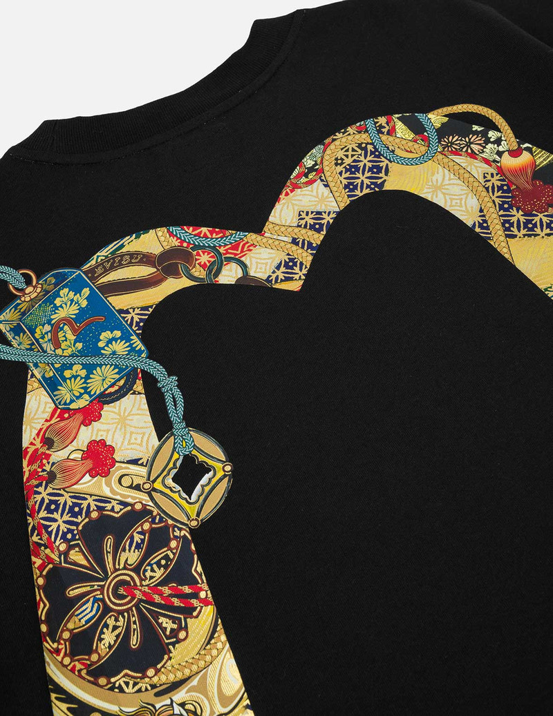 Year Of Horse Daicock Printed T-shirt - Black 7