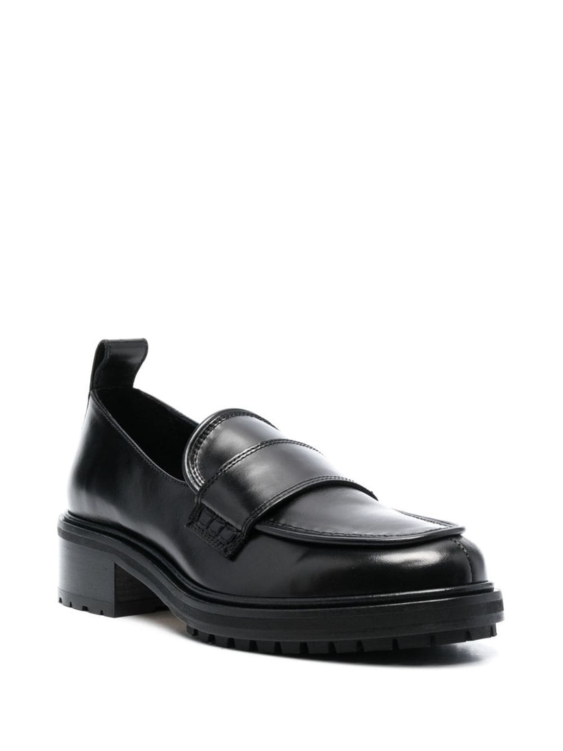 Aeyde Ruth 40mm leather loafers outlook