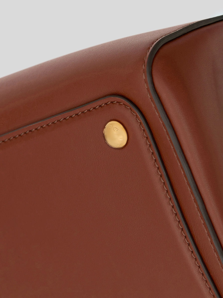 LARGE LEATHER VELA BAG - 9