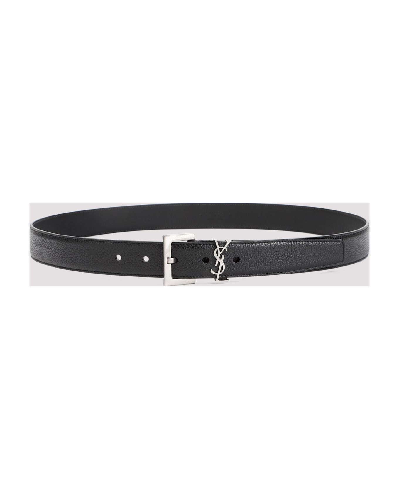 Grained Calf Leather Belt - 3