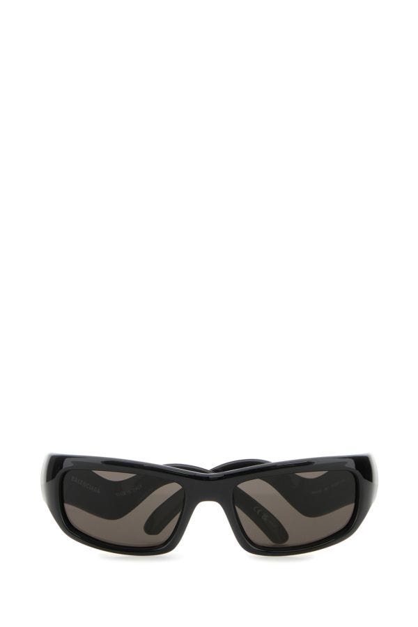 Black acetate Hamptons Rectangle sunglasses - 2