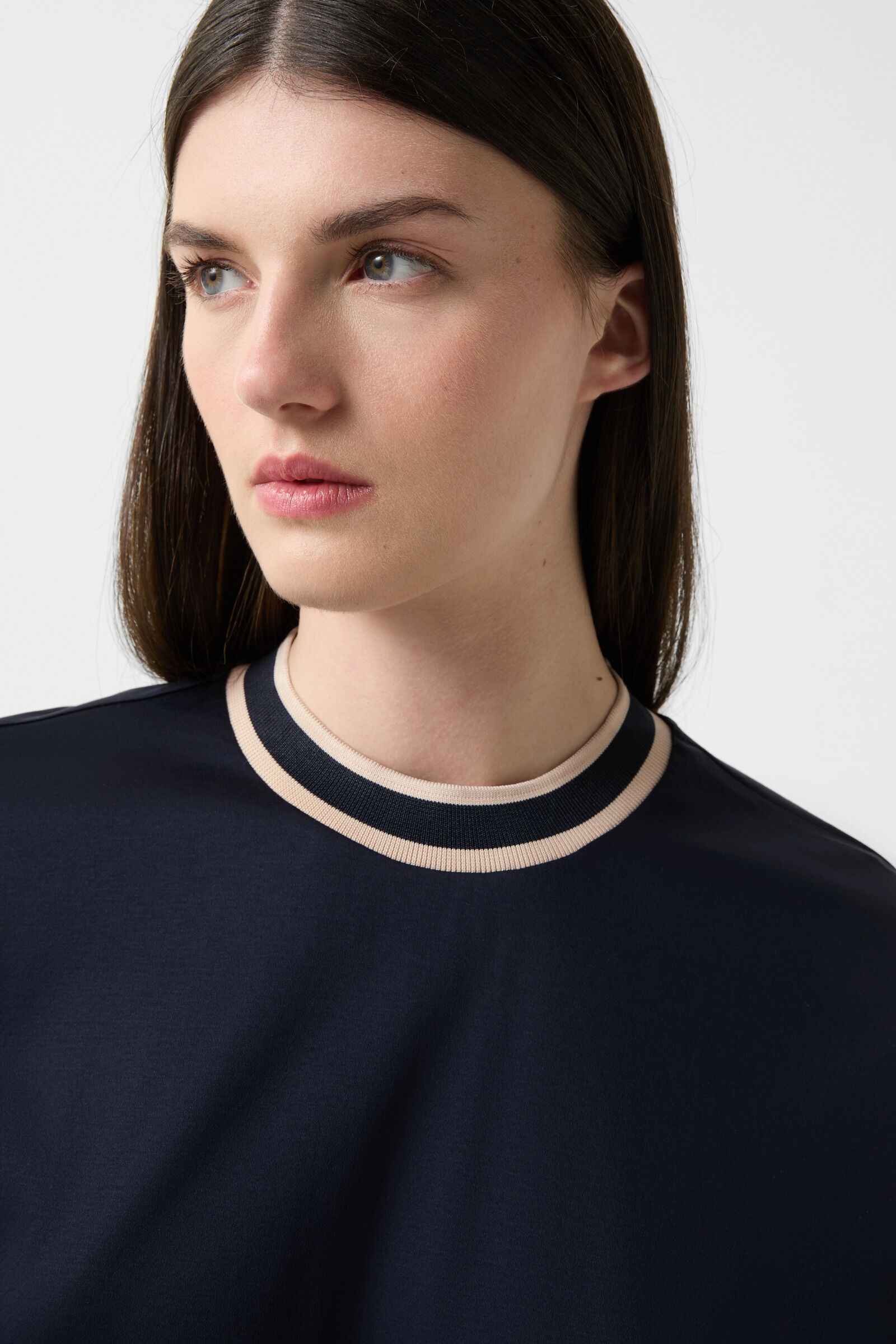 Melina shirt in Navy blue - 4