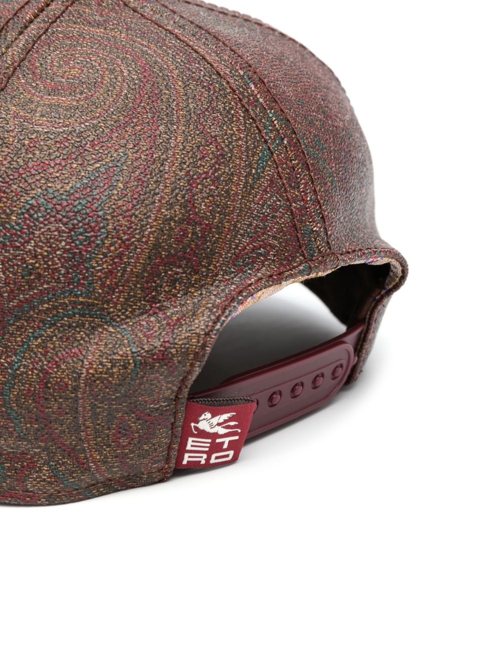 Pegaso paisley-print baseball cap - 2