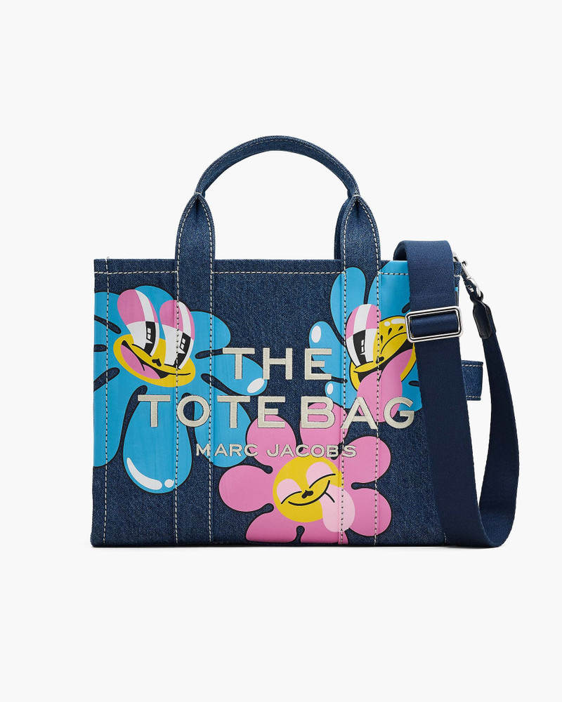 HATTIE STEWART X MARC JACOBS DENIM MEDIUM TOTE BAG 1