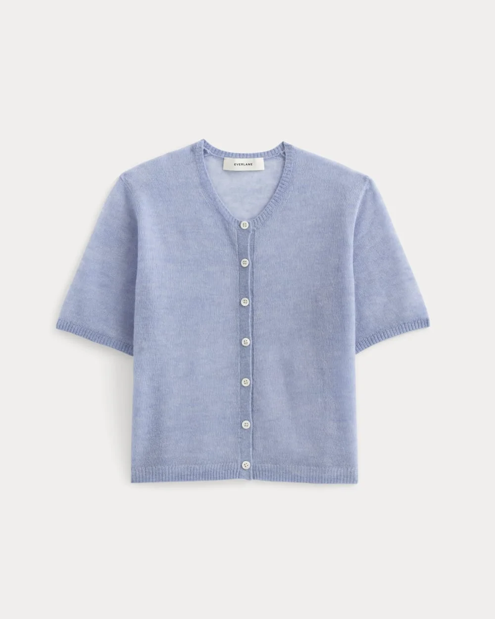 THE AIR ALPACA™ SHORT-SLEEVE CARDIGAN - 1