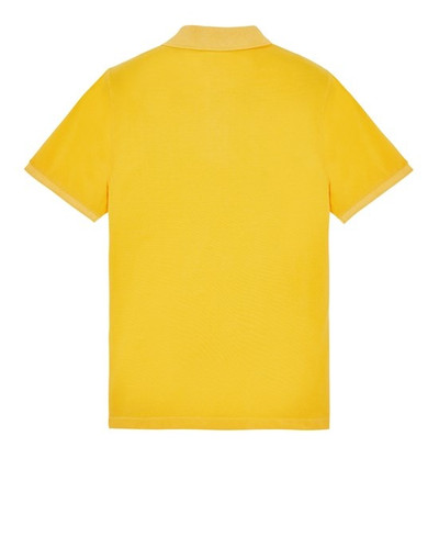 Stone Island 22S67 COTTON PIQUÉ_GARMENT DYED + PIGMENT DYE YELLOW outlook