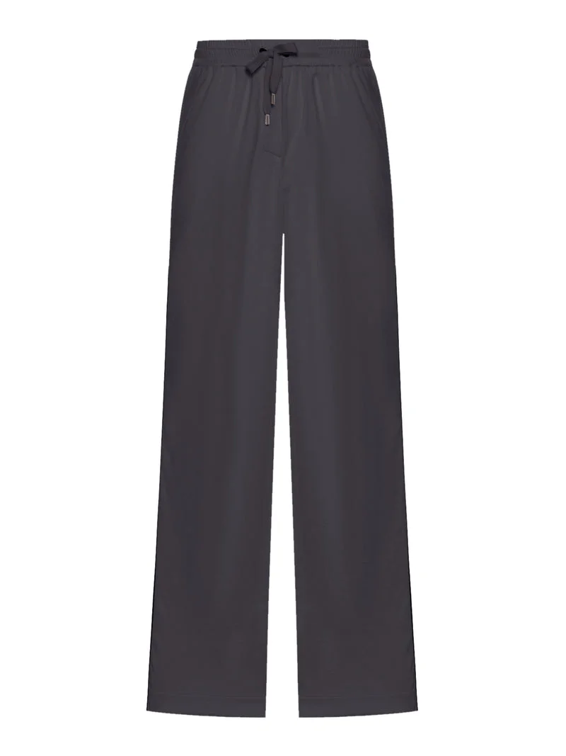 Brunello Cucinelli Women Wide Leg Trousers With Drawstring - 1