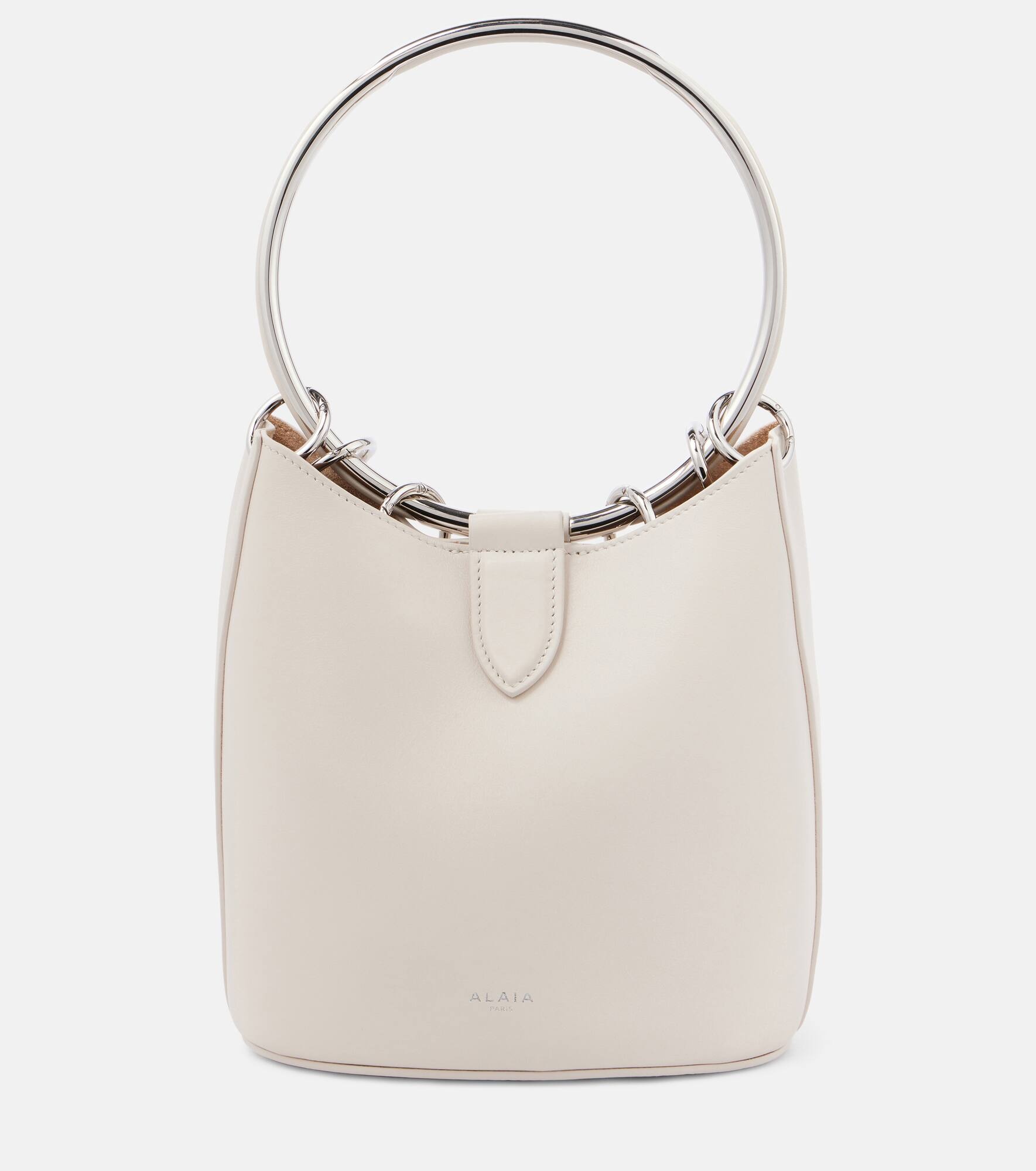 Ring Medium leather bucket bag - 1