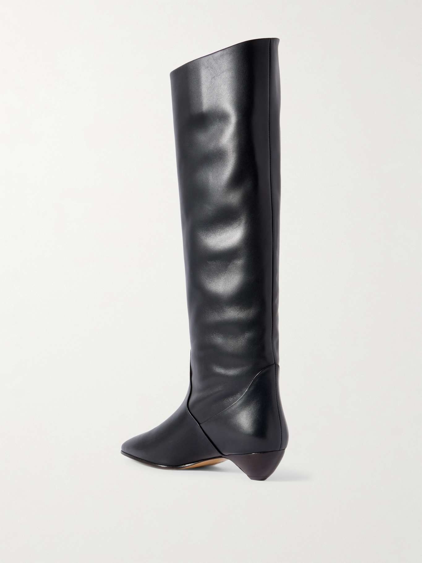Allegra leather knee boots - 3