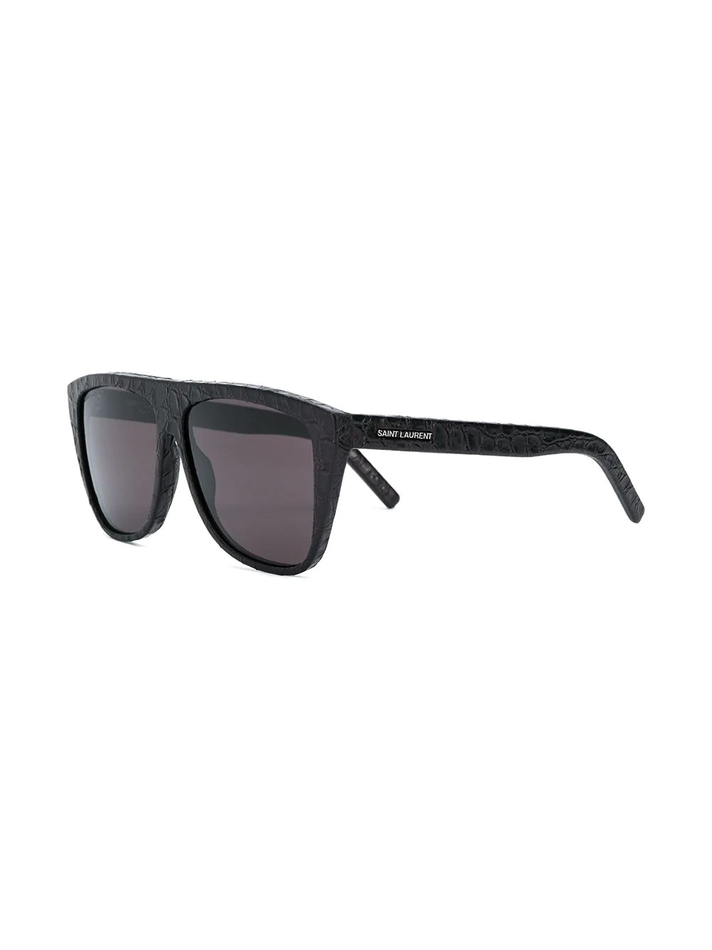 snakeskin effect sunglasses - 2