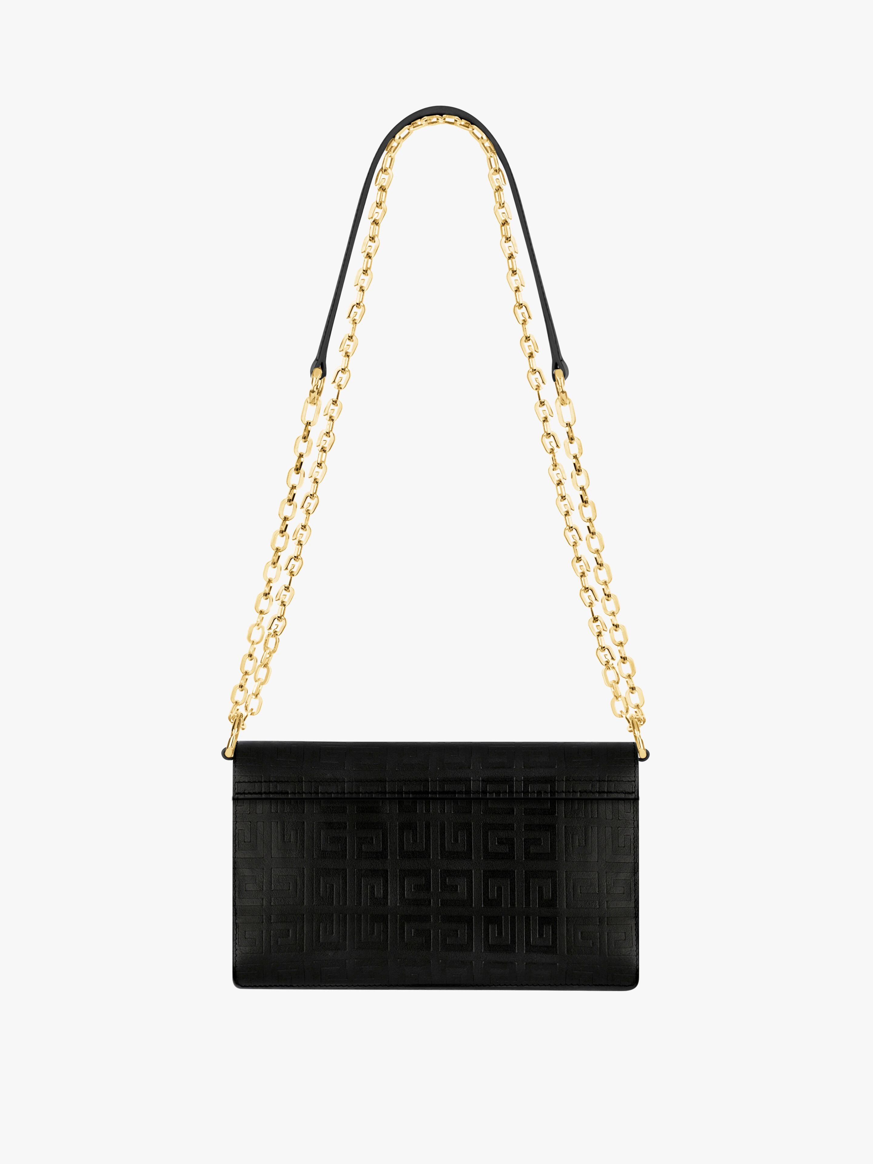 SMALL 4G BAG IN 4G COATED CANVAS WITH CHAIN - 5
