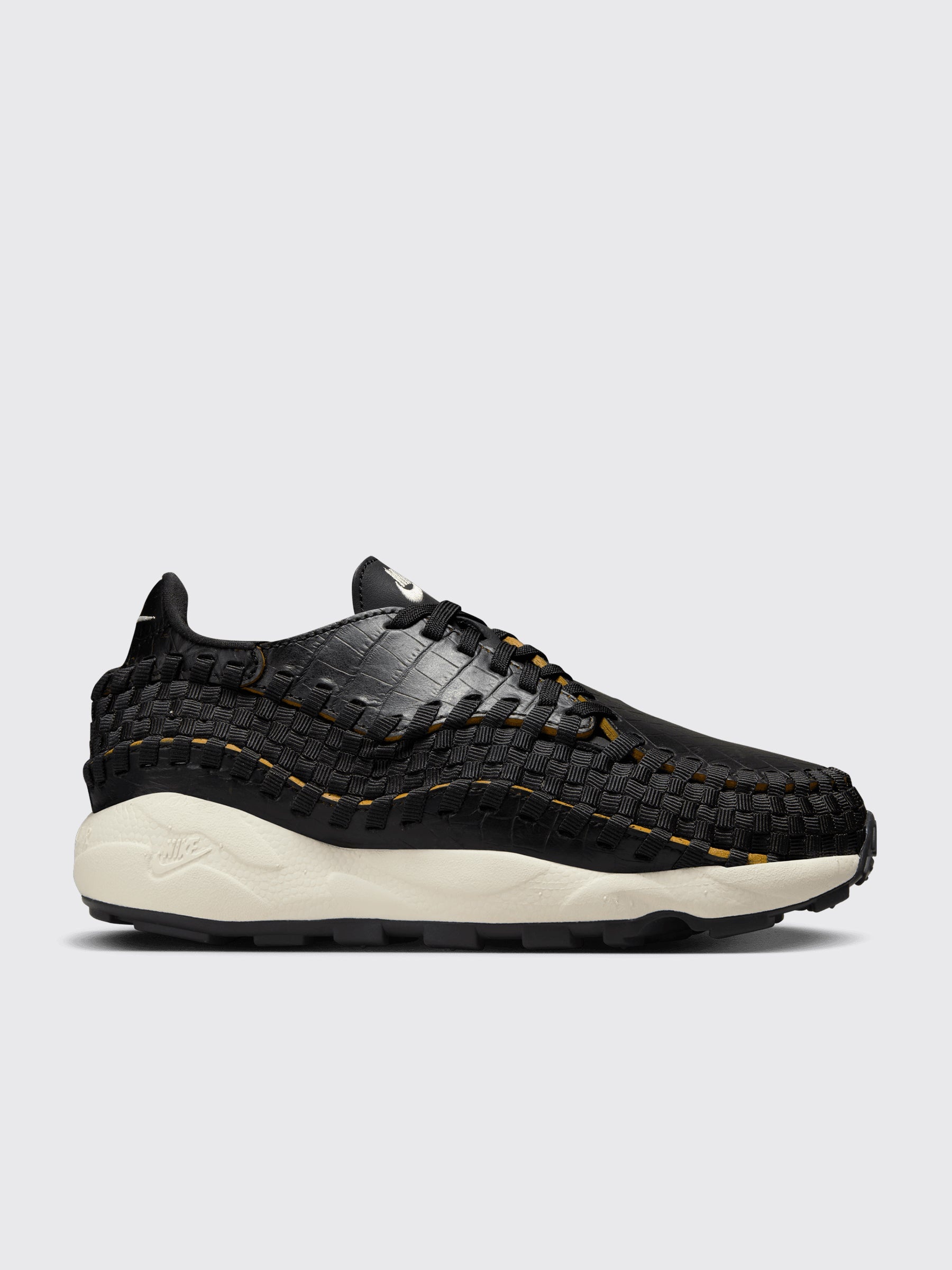 NIKE W AIR FOOTSCAPE WOVEN PREMIUM BLACK / PALE IVORY - 1