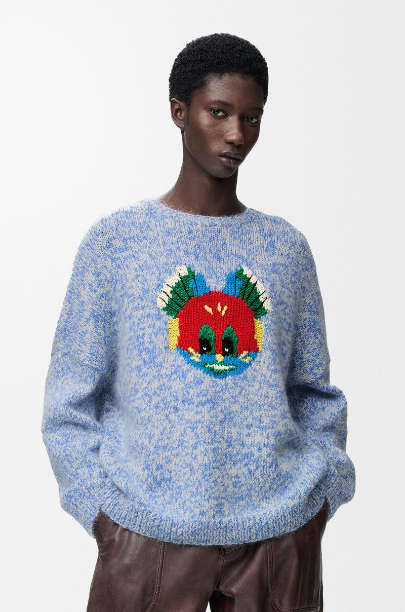 Sweater in wool and mohair blend 5