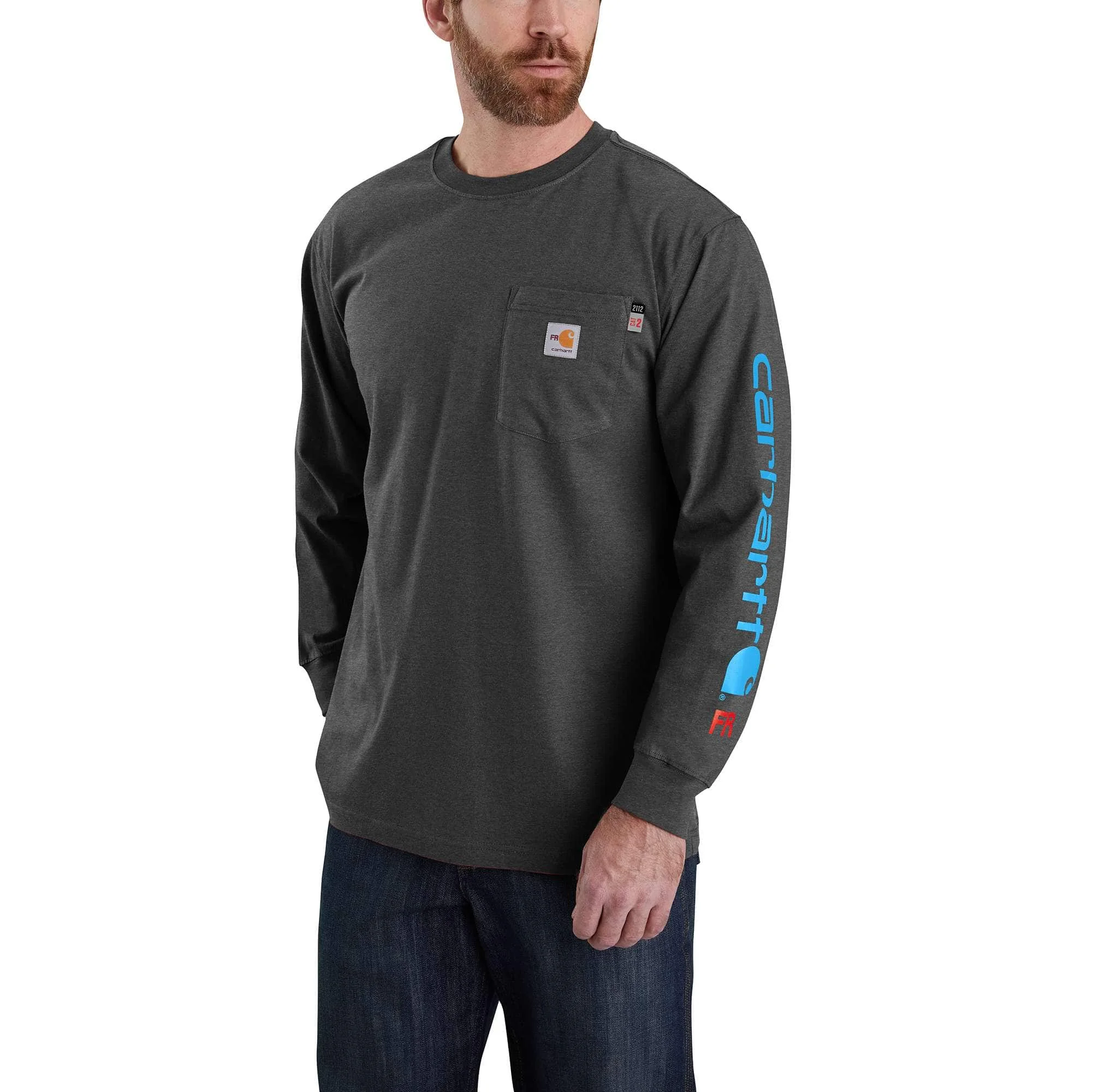 FR Force Irvine Loose LS Logo T-Shirt - 1