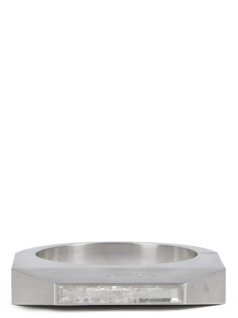 crystal-embellished beveled bangle 5