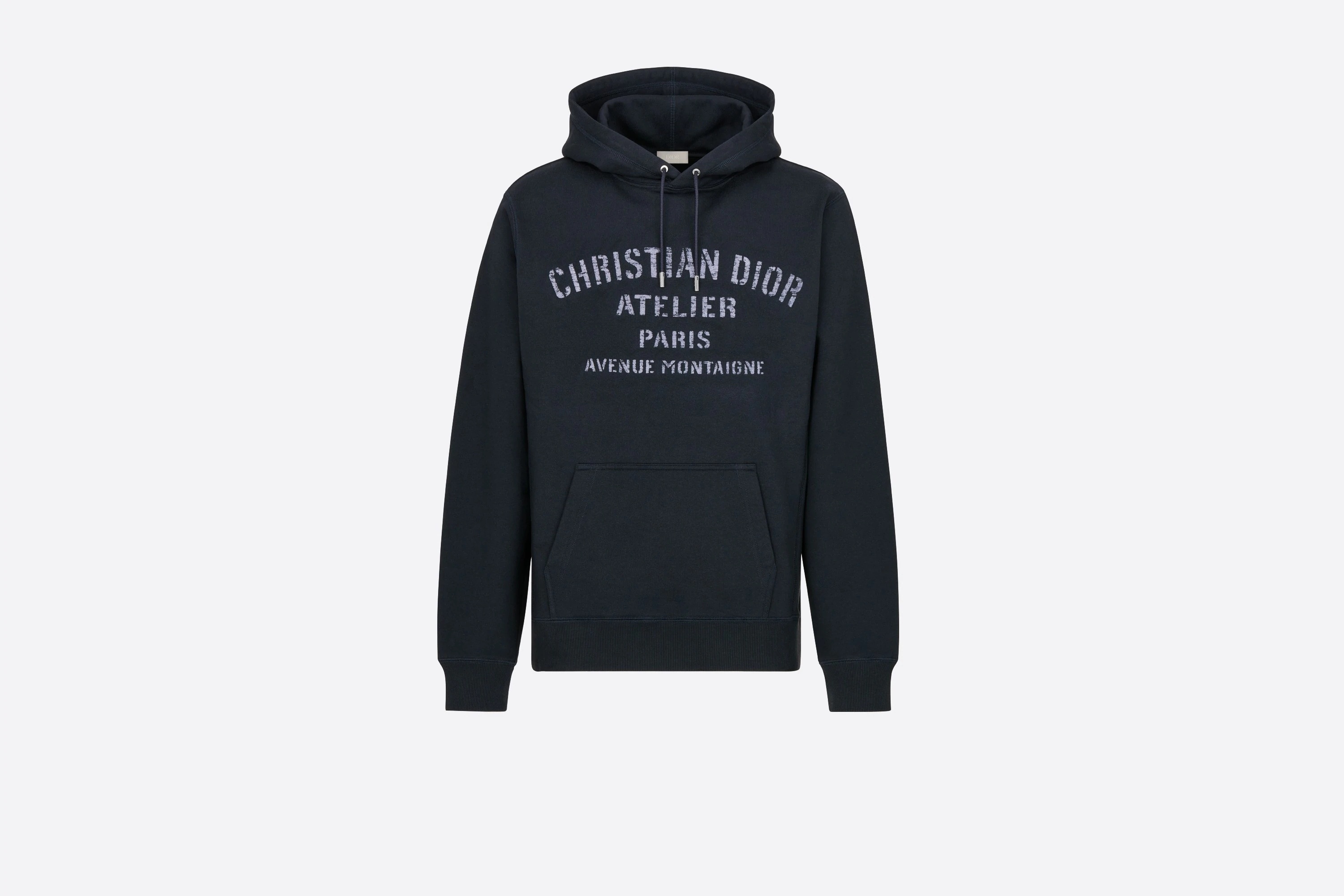 Oversized 'Christian Dior Atelier' Hooded Sweatshirt - 1