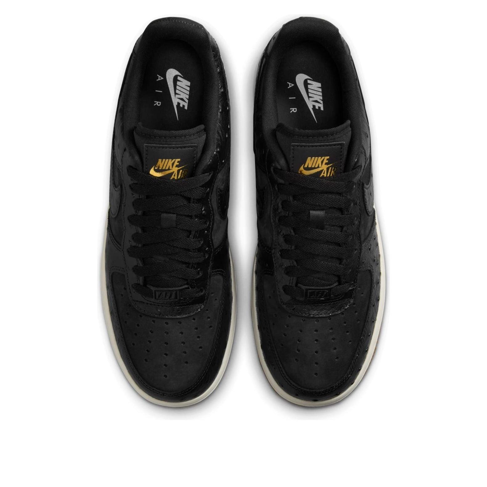 (WMNS) Nike Air Force 1 '07 LX 'Black Ostrich' DZ2708-002 - 4