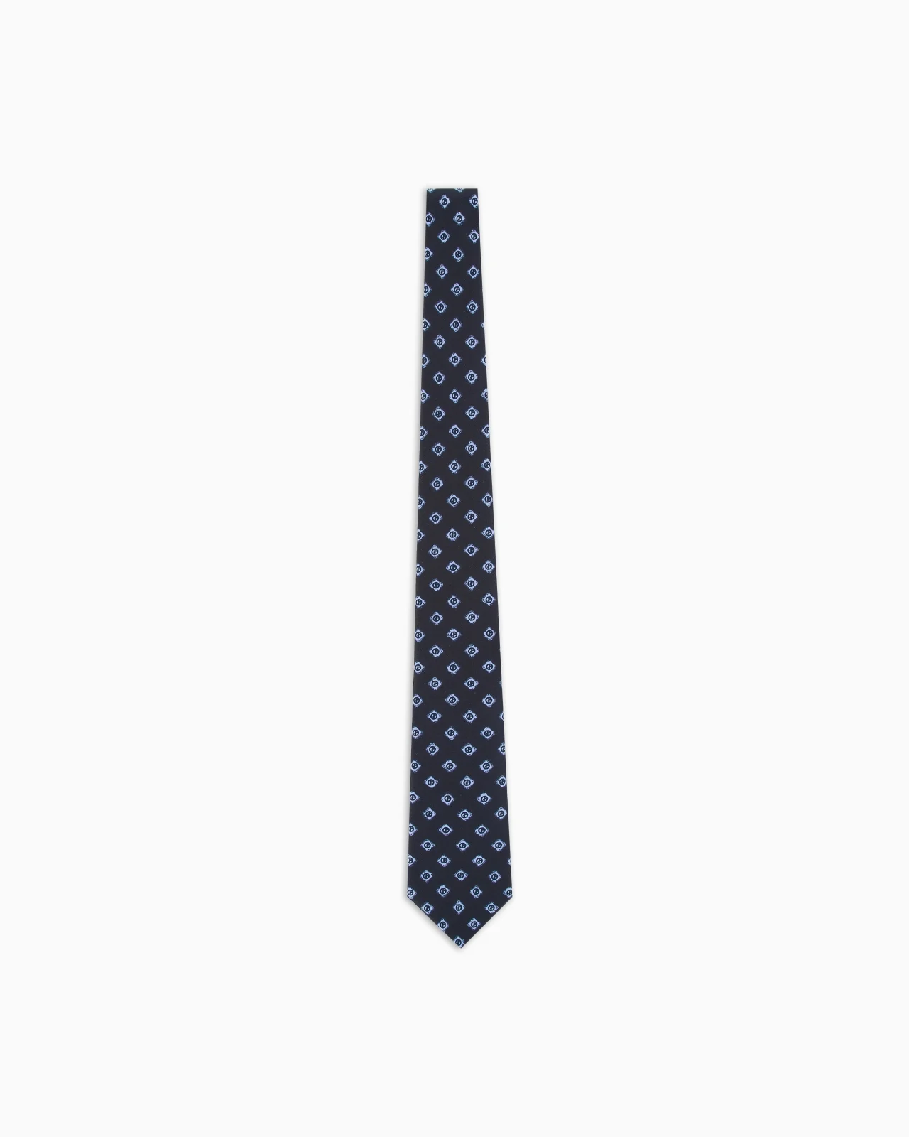 PRINTED SILK TIE - 1