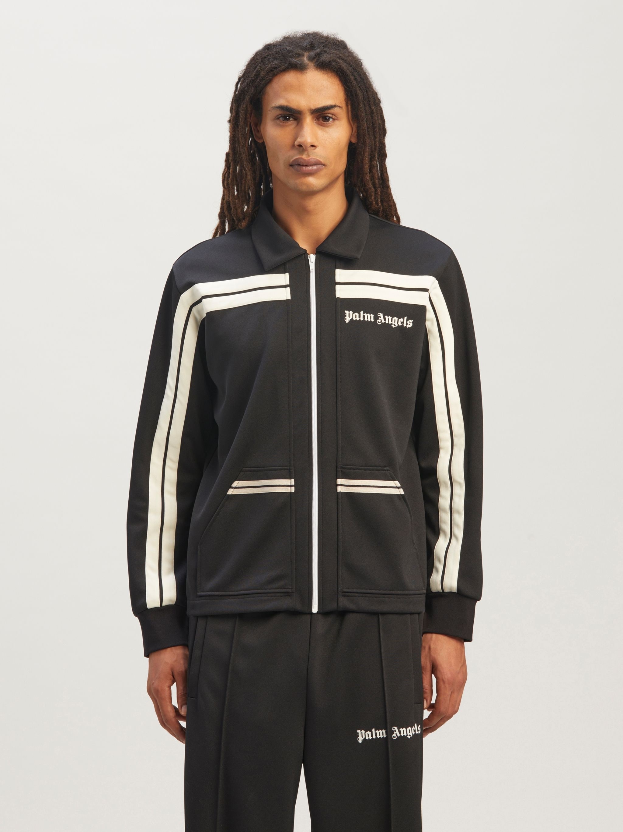 Shirt Collar Track Jaket - 3