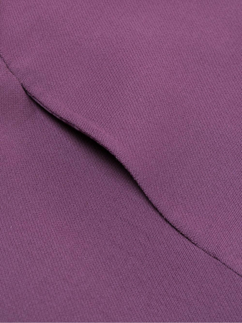 draped mid-length cape - 7