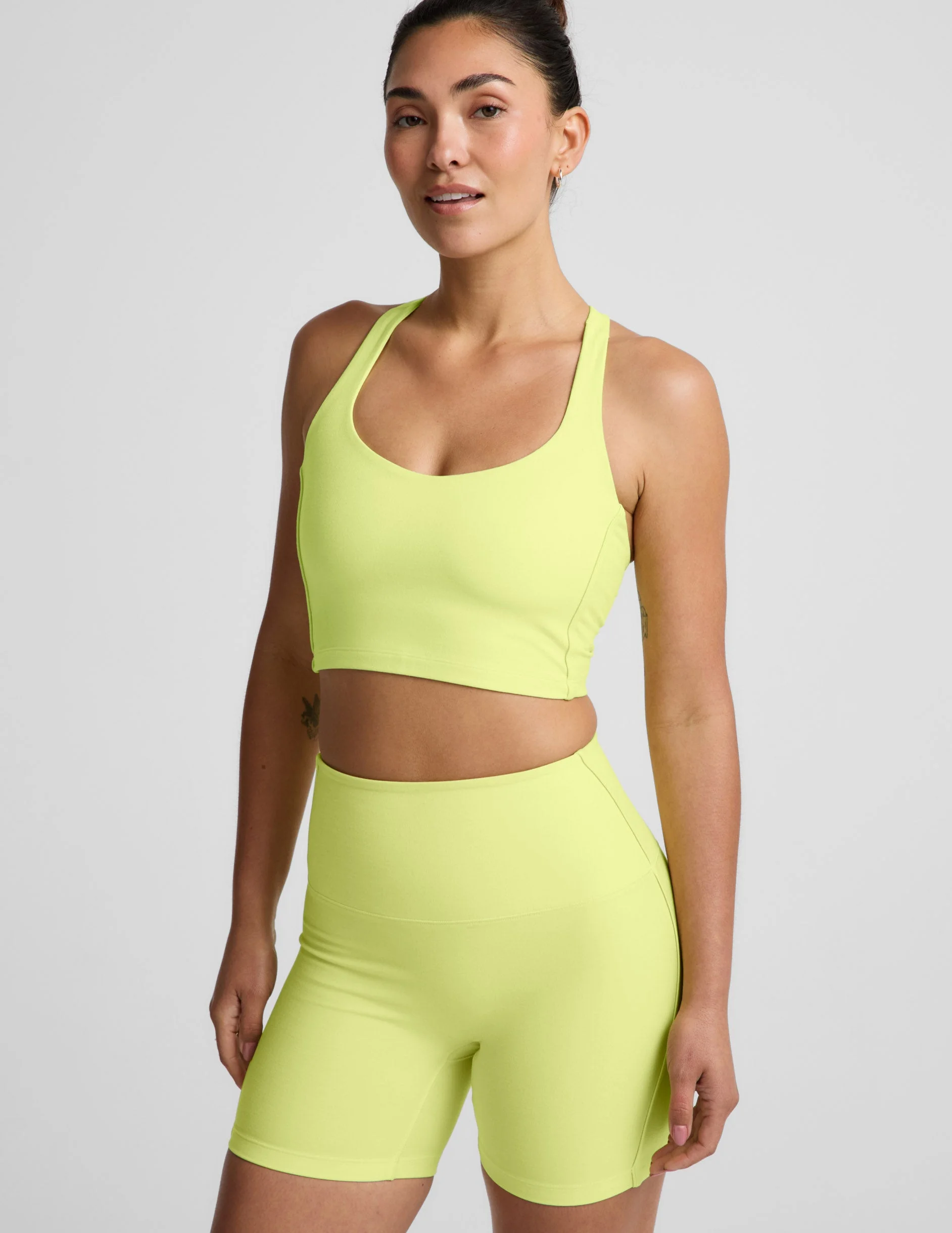 Spacedye™ Streamline Racerback Cropped Tank - 1