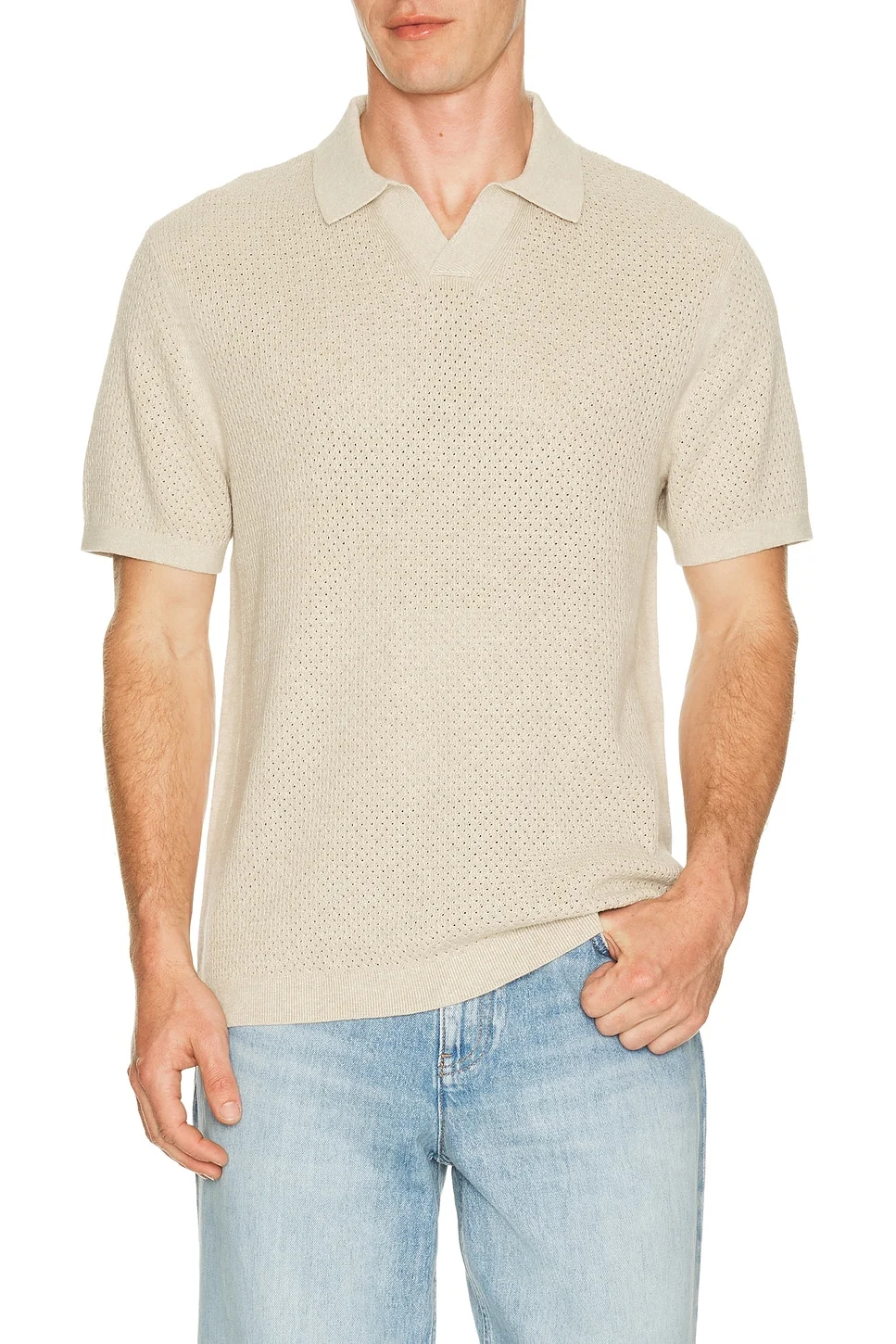 Cotton Linen Victor Polo - 1