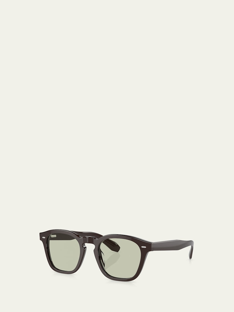 Oliver Peoples Keyhole Acetate Round Optical Glasses outlook